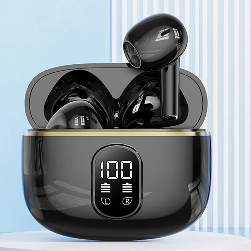 Nyaste Bluetooth-hörlurar Pro4-Plus trådlösa hörlurar HiFi-musik stereoheadset A87 Pods öronsnäckor TWS för Xiaomi iPhone Airpad