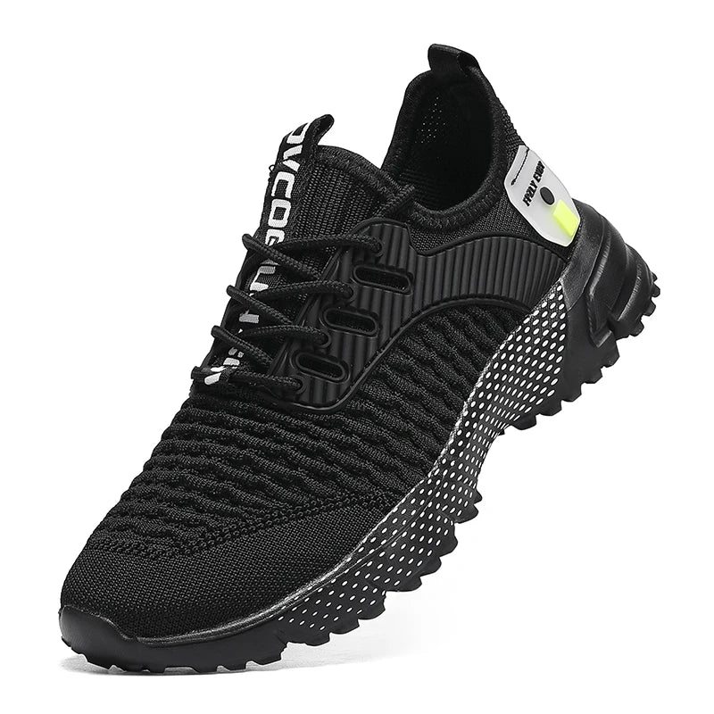 Unisex Sneakers Mode Herr Casual Skor Högkvalitativa Mesh Promenadskor Lätta Vulkaniserade Skor
