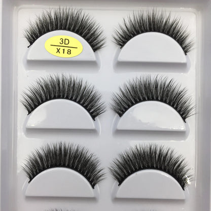 Naturliga 3D Mink Lösögonfransar, Makeup Lösögonfransar, Faux Cils, Makeup Skönhetsverktyg, Partihandel, 5 Par