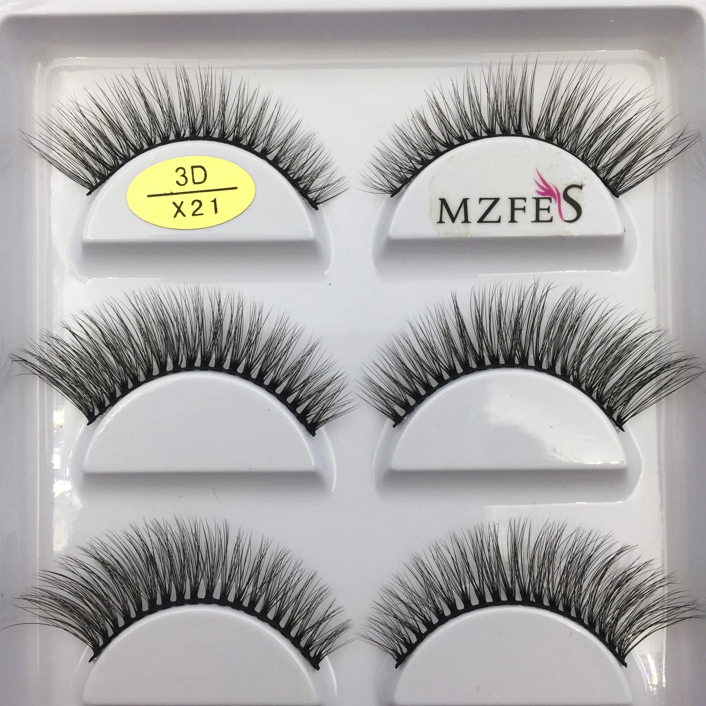 Naturliga 3D Mink Lösögonfransar, Makeup Lösögonfransar, Faux Cils, Makeup Skönhetsverktyg, Partihandel, 5 Par