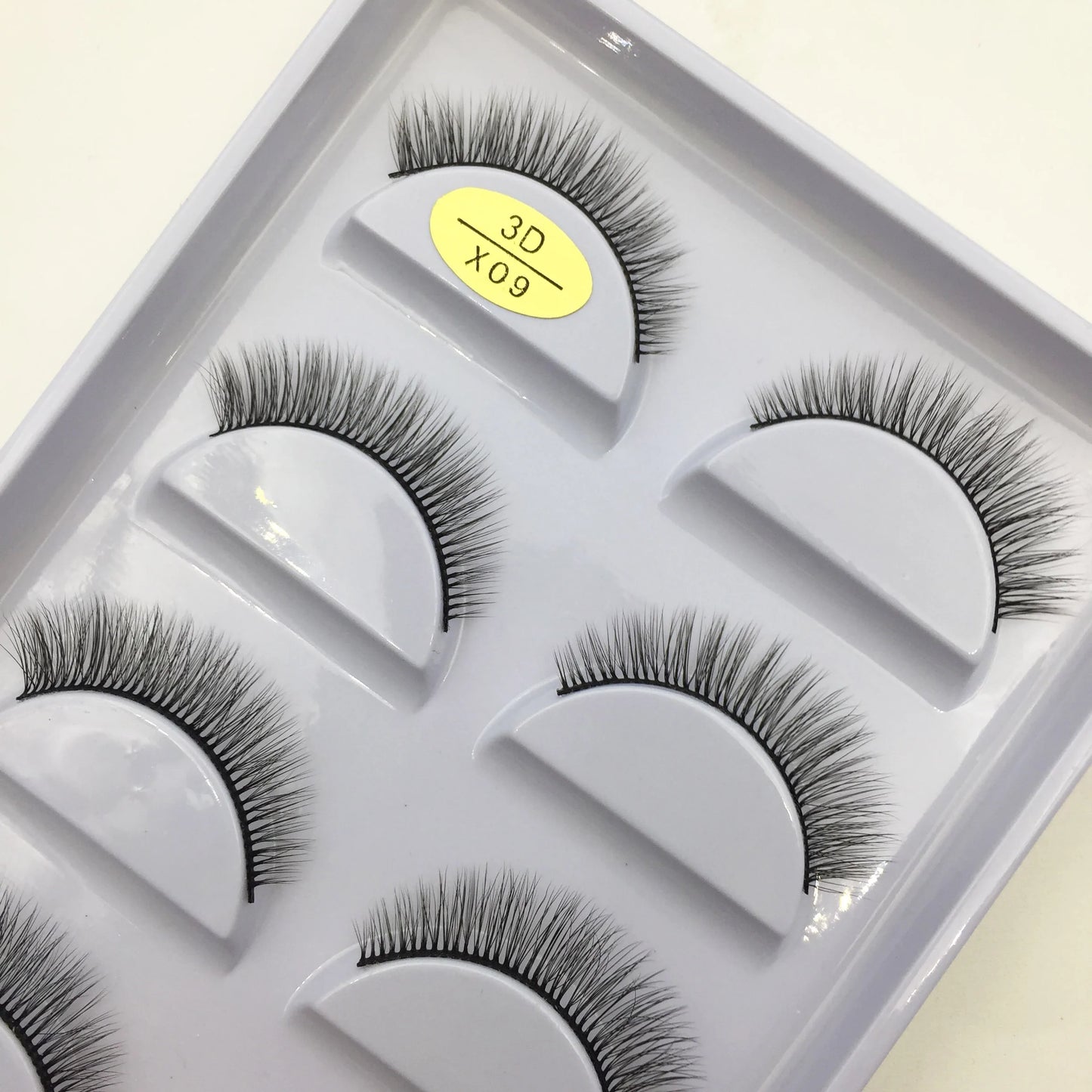 Naturliga 3D Mink Lösögonfransar, Makeup Lösögonfransar, Faux Cils, Makeup Skönhetsverktyg, Partihandel, 5 Par