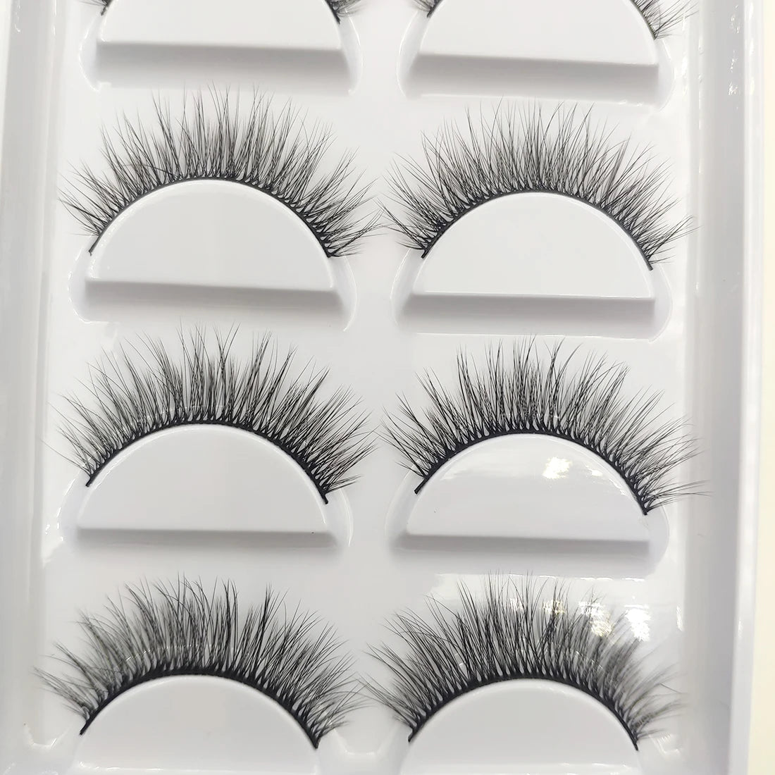 38 stilar 5 par ögonfransar naturliga 3D mink lösögonfransar smink lösögonfransar falska ögonfransar falska cils smink skönhetsverktyg grossist