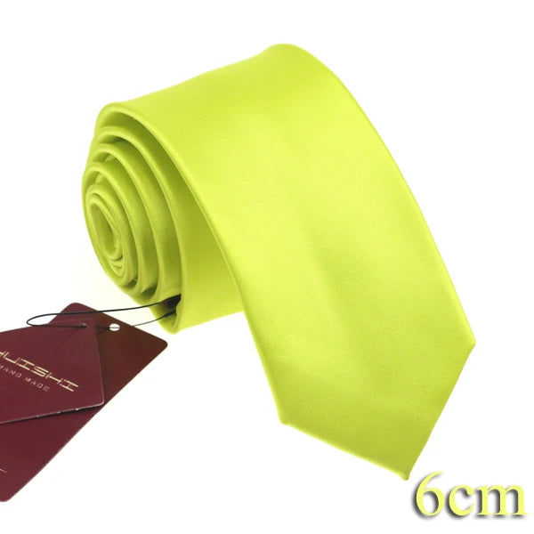 HUISHI 8CM 8 stilar herr enfärgad mörkblå slips 6cm vattentät jacquardslips vardagskläder kravatt bröllopsfest för män