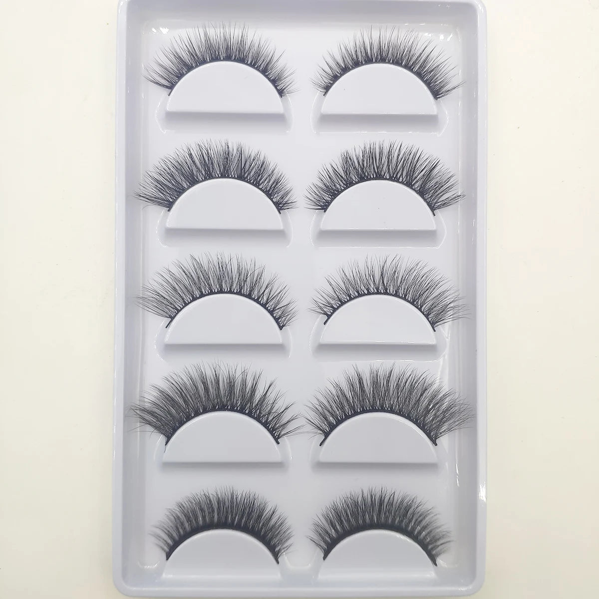 38 stilar 5 par ögonfransar naturliga 3D mink lösögonfransar smink lösögonfransar falska ögonfransar falska cils smink skönhetsverktyg grossist