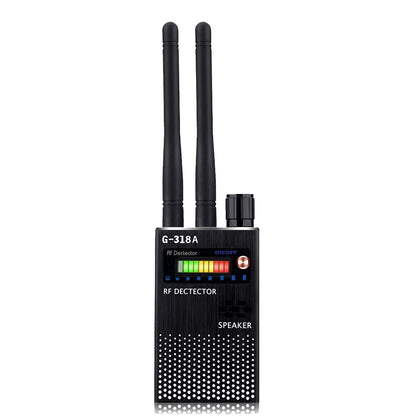2.4G Wifi RF Signal Finder Anti Candid Kamera Detektor Spion Dold Kamera Ljud Bugg GPS Tracker GSM Trådlös Enhetsskanner Svart