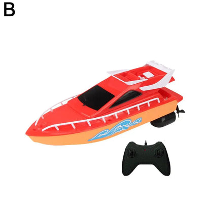 Mini RC-båt Höghastighets fjärrstyrd motorbåt Superelektrisk vattentät utomhusvattenleksak Vattenracer RC-båtar Poolleksaker