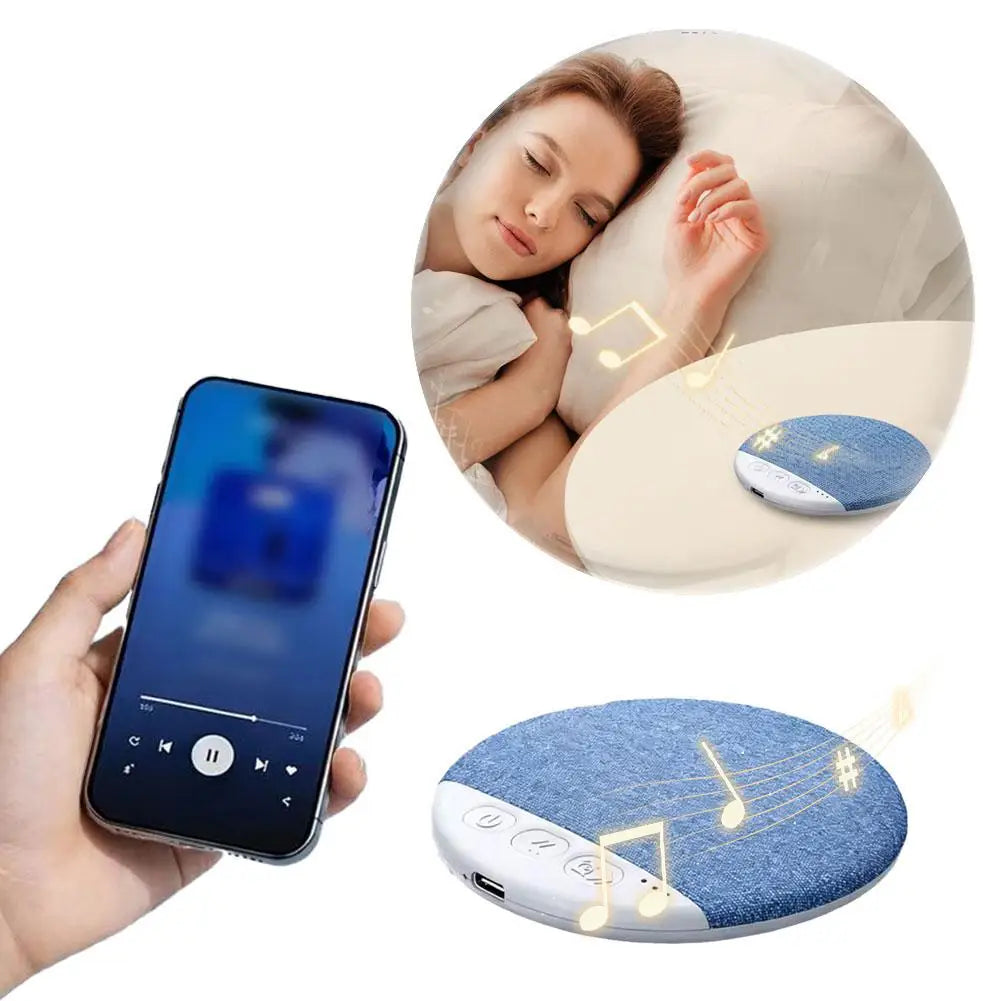 Mini Bluetooth-högtalare med naturljud, vitt brus, trådlös soundbar, MP3-musikspelare, ultratunn, tidsinställd avstängning, ljuduppspelning