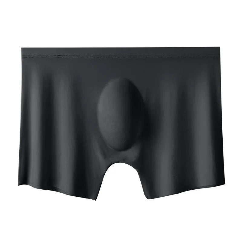 1 st. herrtrosor boxershorts issiden sömlösa sexiga underkläder herrkalsonger herr ultratunna andningsbara boxershorts L-4XL