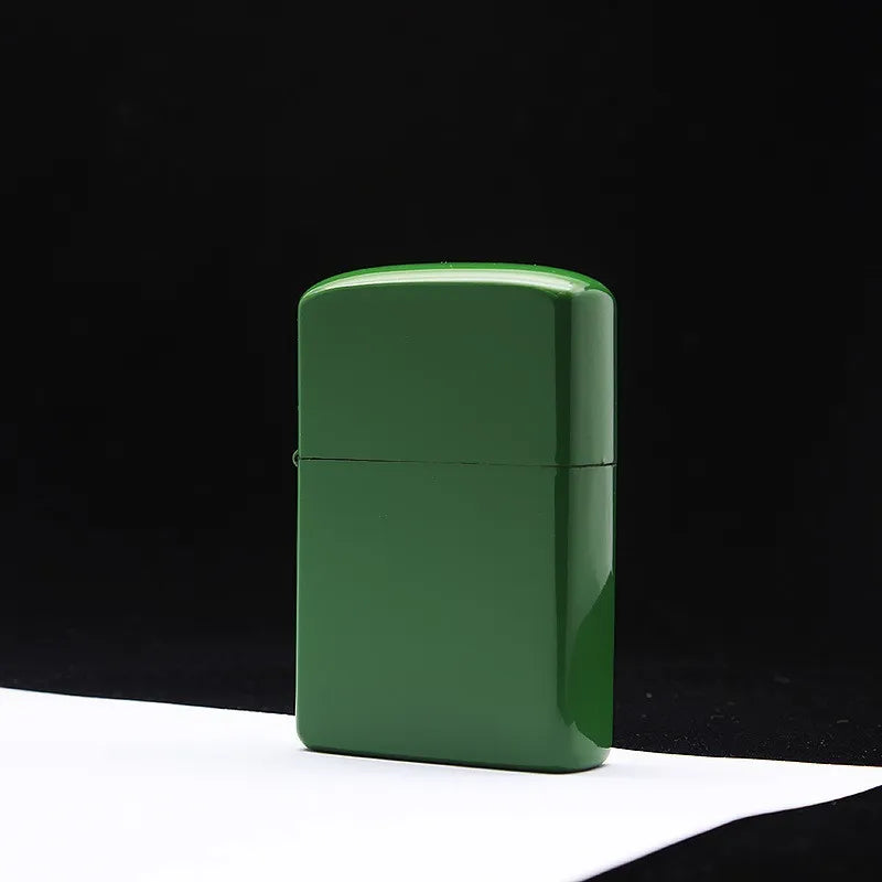 Partihandel Olja Vintage Metall Paraffin Tändare Design Vindtät Slipskiva Klassisk Röktillbehör för Rökverktyg Utomhus
