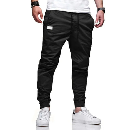Nya Herr Casual Sportbyxor Träningsbyxor Herr Jogger Cargo Harem Pennbyxor Byxor Flerficks Träningskläder