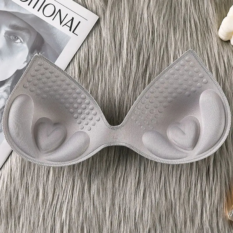 2023 Nya 1 par kvinnor sommar baddräkt vadderingsinlägg svampskum bh-pads bröstkupa bröst bh bikiniinlägg bröstkudde