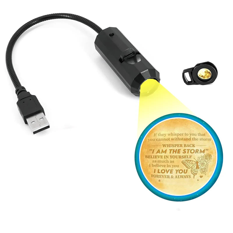 Nyaste Mini USB Månljus Projektor Led Globe Star Galaxy Lampa Nattbelysning för Hem Atmosfär Belysning Rumsdekor Väggpresent
