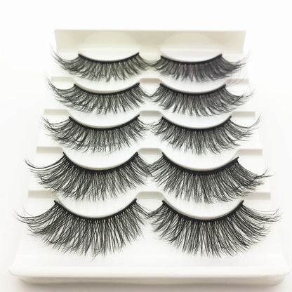 10/2 par minkögonfransar naturliga 3D-fransar falska lösögonfransar makeup dramatiska lösögonfransar grossist ögonfransförlängning makeup verktyg