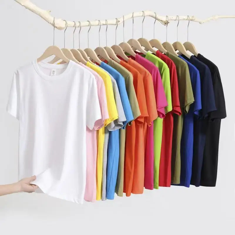 Hjärttryckt T-shirt Kortärmad Rundringad Casual Sommar Sommar Kortärmad Harajuku Streetwear Toppar T-shirts Estetiska Kläder