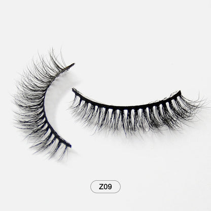 Makeup Minkfransar Fluffiga Mjuka Hela Lösögonfransar Naturliga Lösögonfransar Wispy Lash Extension