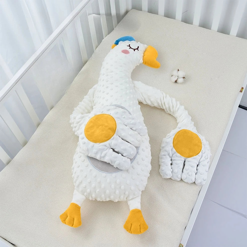 Babysovkudde för nyfödd klappande docka med lugnande handflata fjärrkontroll elektrisk babyhandkudde lugnande handflata klappande
