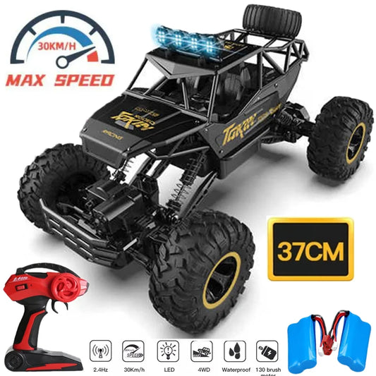 1:16 / 1:12 Terrängbil RC-bil 30 km/h Höghastighets 4WD Eldriven fjärrstyrd bil Buggy 4X4 Terrängbilsfordon Modellleksak Present