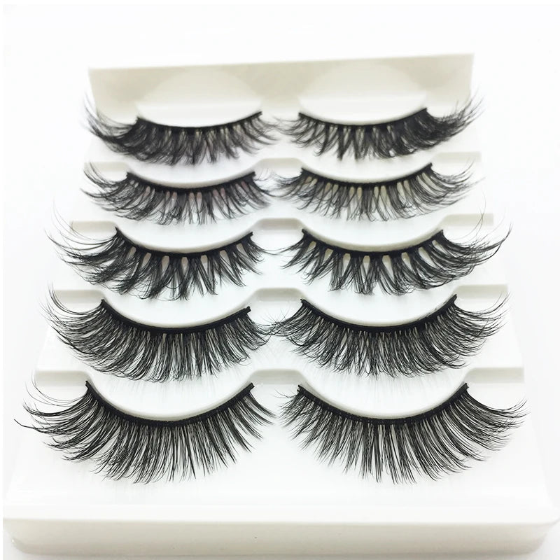 10/2 par minkögonfransar naturliga 3D-fransar falska lösögonfransar makeup dramatiska lösögonfransar grossist ögonfransförlängning makeup verktyg