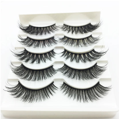 10/2 par minkögonfransar naturliga 3D-fransar falska lösögonfransar makeup dramatiska lösögonfransar grossist ögonfransförlängning makeup verktyg