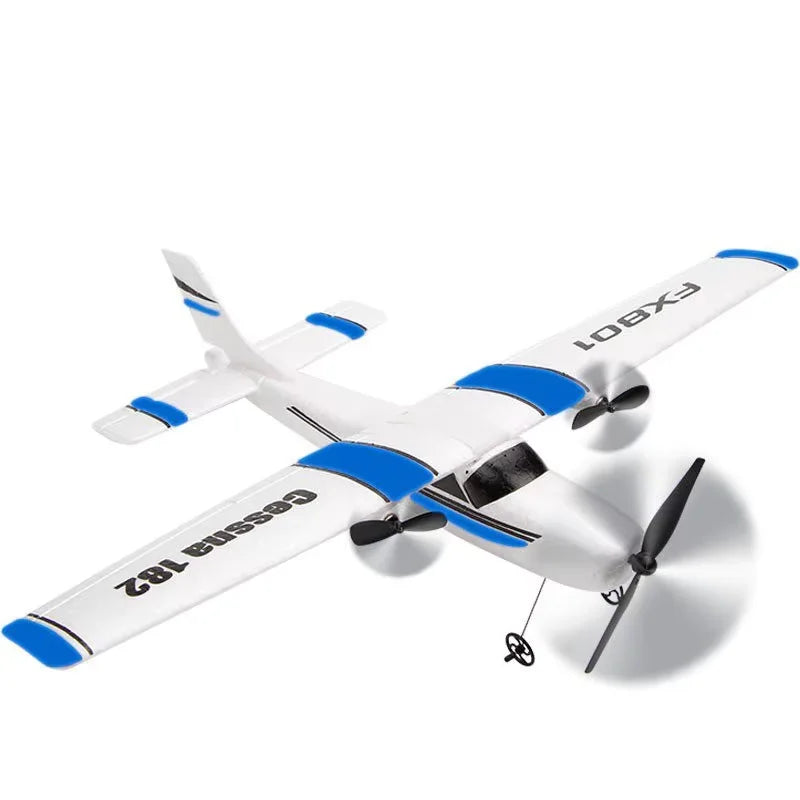 FX801 RC-flygplan EPP-skum 2.4G 2CH RTF Fjärrstyrt vingspann Flygplan med fast vingspann Flygplan Leksaker Presenter för barn
