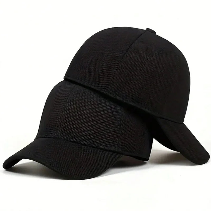 Unisex basebollkeps med öppen rygg - Justerbar och andningsbar solhatt för män och kvinnor, utomhussporter och vardagsmode