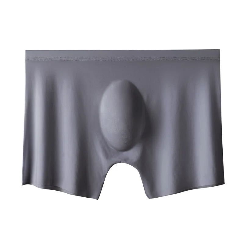 1 st. herrtrosor boxershorts issiden sömlösa sexiga underkläder herrkalsonger herr ultratunna andningsbara boxershorts L-4XL