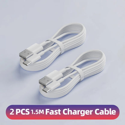 QCMAX 1-3 st 10A 100W Typ C Supersnabb Laddningskabel Datakabel För Huawei OPPO vivo iQoo Snabbladdning USB C Kablar