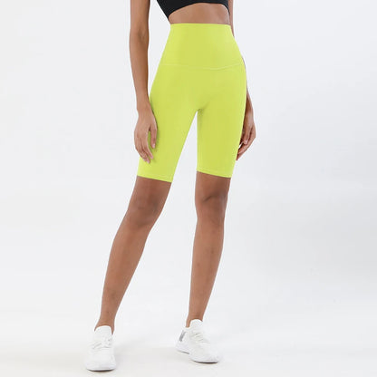 SOISOU Nylon Yogakläder Gym Fitness Leggings Sport BH Shorts Set Hög Midja Elastisk Damkläder 3 Typer 12 Färger