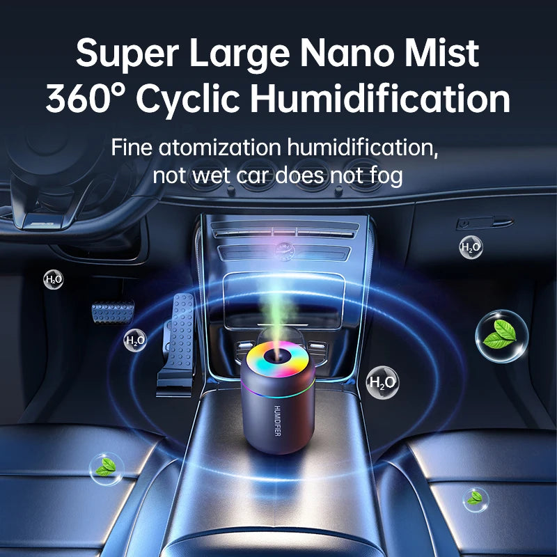 180 ml mini luftfuktare usb elektrisk aromdiffusor eterisk olja renare aromaterapi dimma maker lampor för bil hem sovrum