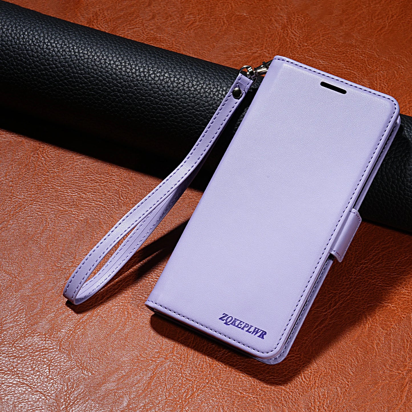 Plånbok med korthållare Magnetiskt fällbart läderfodral för Samsung Galaxy S25 Edge S24 FE S23 Plus S22 Ultra S21 S21 Korthållare