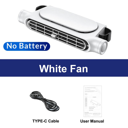 Bilsätesfläkt 3 hastigheter justerbar 5V USB bilnackstöd kylluftfläkt bilsätesfläkt för fram och bak bilinredning tillbehör