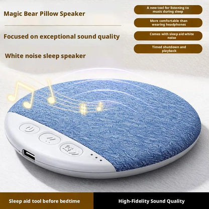 Mini Bluetooth-högtalare med naturljud, vitt brus, trådlös soundbar, MP3-musikspelare, ultratunn, tidsinställd avstängning, ljuduppspelning
