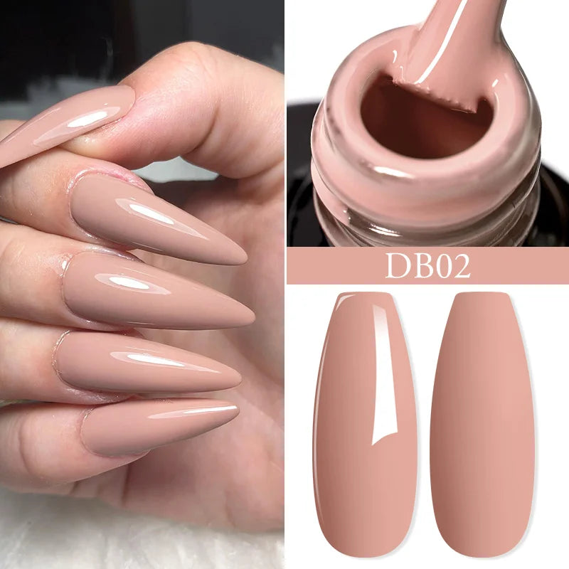 7ml Champagne Guld Silver Reflekterande Nagelgellack Glittrande Skinande Glitter Rosa Röd Nageltillbehör Semi-permanent Gellack