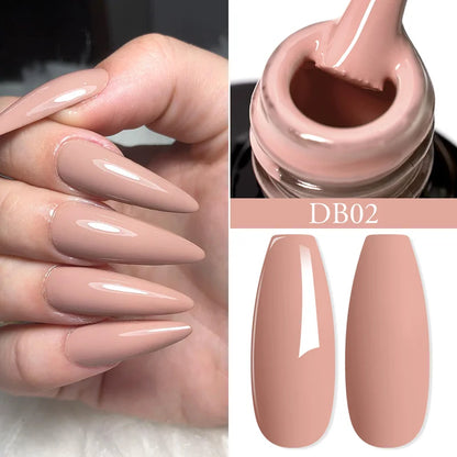 7ml Champagne Guld Silver Reflekterande Nagelgellack Glittrande Skinande Glitter Rosa Röd Nageltillbehör Semi-permanent Gellack