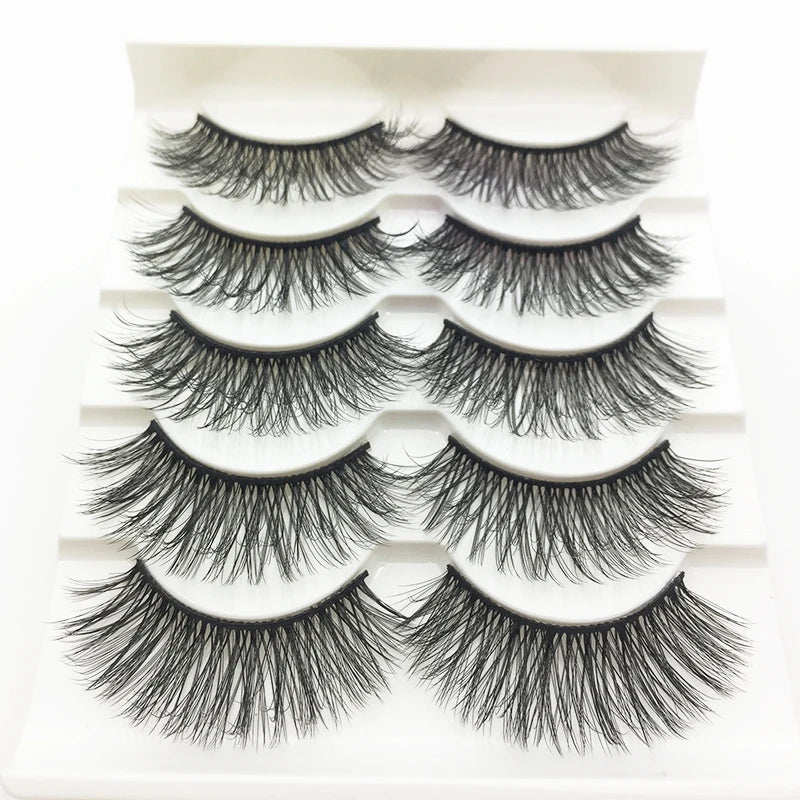 10/2 par minkögonfransar naturliga 3D-fransar falska lösögonfransar makeup dramatiska lösögonfransar grossist ögonfransförlängning makeup verktyg