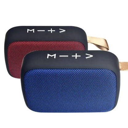 Tyghögtalare Bluetooth Trådlös anslutning Bärbar Utomhussport Ljud Stereo Stöd Tf-kort Mobiltelefon Universell