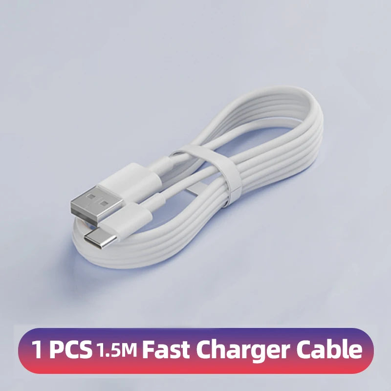 QCMAX 1-3 st 10A 100W Typ C Supersnabb Laddningskabel Datakabel För Huawei OPPO vivo iQoo Snabbladdning USB C Kablar