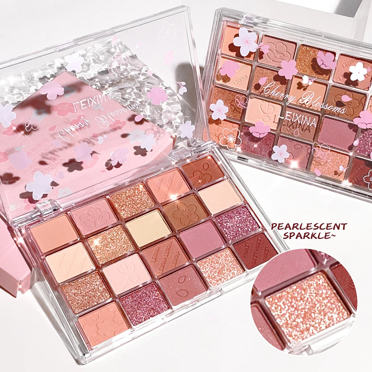Ögonskuggspalett med 20 färger, glitter, skimmer och matt finish – Instagram Makeup Palette