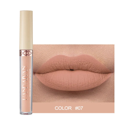 Vattenfast Nude Matt Flytande Läppstift Non-stick Cup Lip Toning Makeup Matte Red Lip Gloss Kosmetika Långvariga Läppstift Makeup