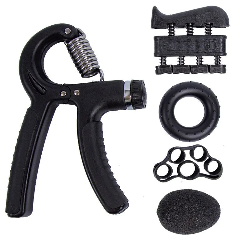 Gripper Justerbar R-Typ Handgrepp Övning Räknebar Styrketräning Stärkande Tång Fjäderfingernyp Handledsexpander