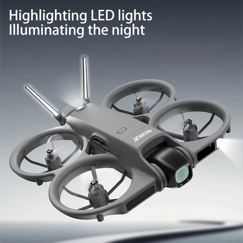 Z906 Drönare 4K HD Dubbelkamera GPS WiFi FPV Borstlös Motor Optiskt Flöde Hopfällbar Hinderundvikande RC Quadcopter