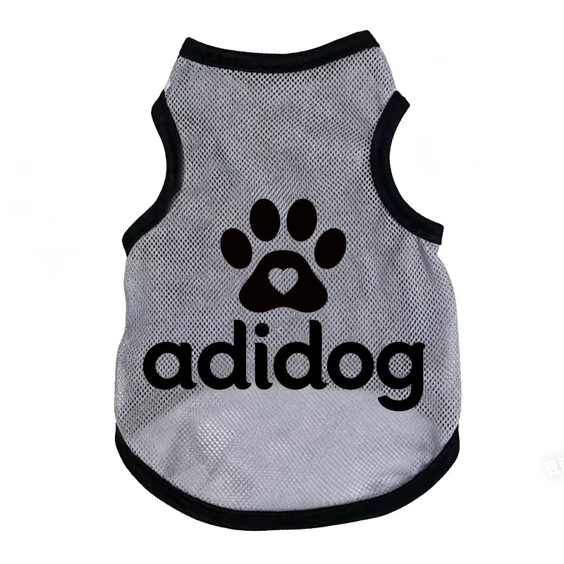 1 st. Andningsbar nätväst för husdjur, ärmlös katt- och hundkläder, ultralätta, svala kläder för bichon, teddy, chihuahua, valp, kattunge