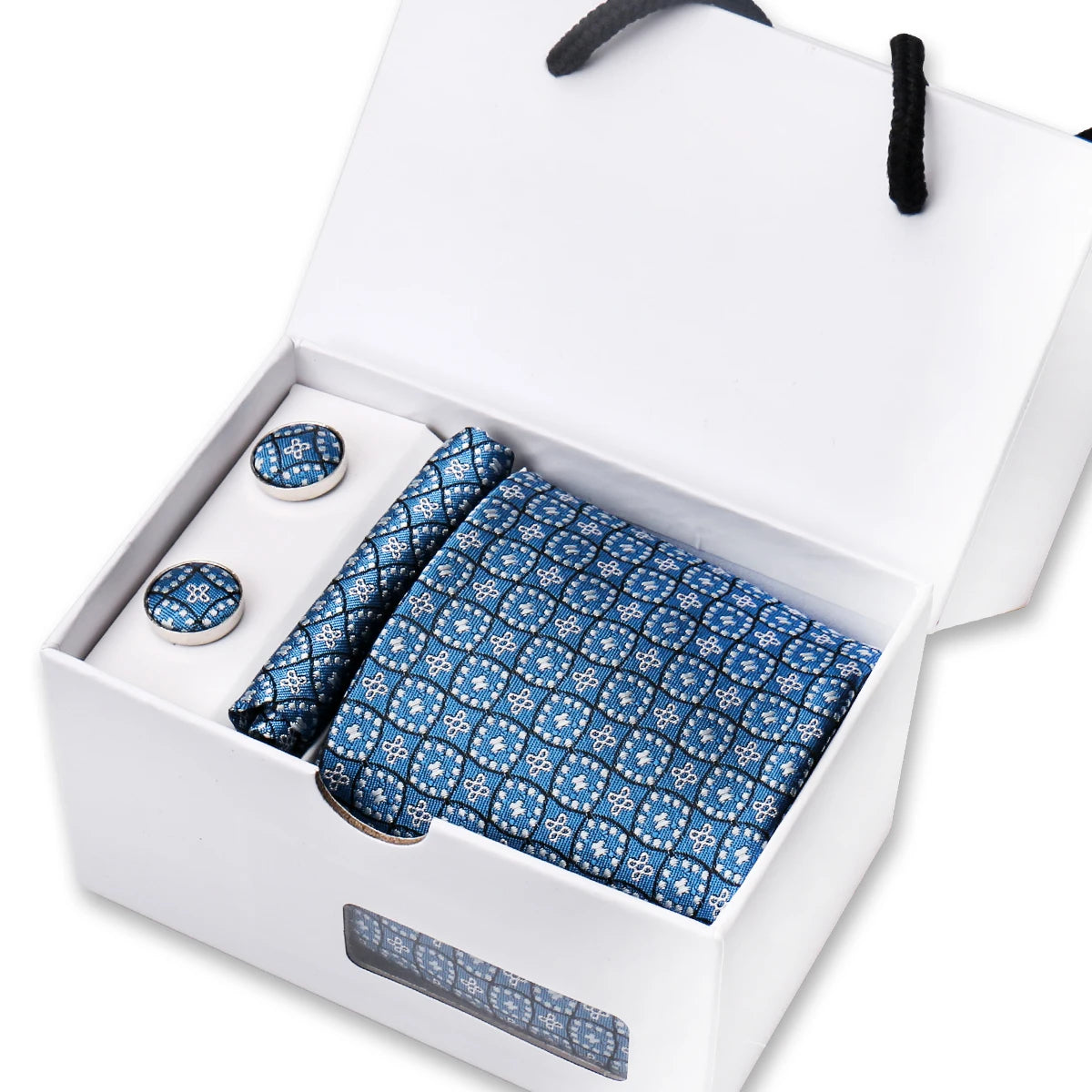 Herrslips Vinröd Paisleyrandig Bröllopsslips För Herrar Näsduksmanschettknappar Sidenslips Set Fest Affärsmode Kostymaccessoarer
