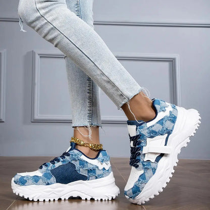 Snwakers Damskor Dam Jeans Laodie damsko