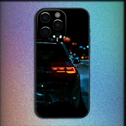 CAR G-Golf MK 7 GTI Mobilskal För iPhone 16,15,14,13,12,11,Pro,X,XS,Max,XR,Plus,Mini Mjukt Svart Skal