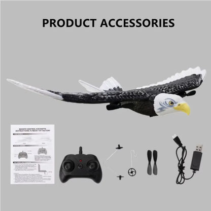 EPP Skum RC Eagle Flygplan Jaktplan Gravitationsavkännande 2.4G Stunt Eagle RC Flygleksaker Bärbar Hållbar Fjärrstyrd Skum Jaktplan