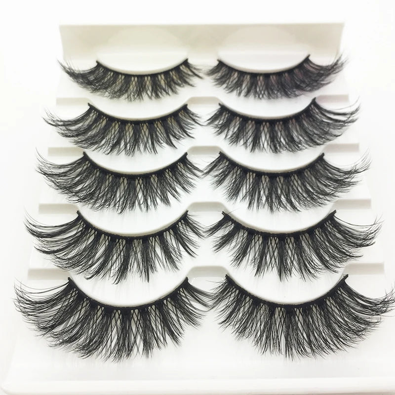 10/2 par minkögonfransar naturliga 3D-fransar falska lösögonfransar makeup dramatiska lösögonfransar grossist ögonfransförlängning makeup verktyg