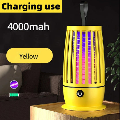 Bärbar myggdödarlampa Elektrisk flugfälla Insektsdödare USB-uppladdningsbar utomhus ljudlös mygglampa insekt ny
