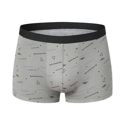 4 stycken stor storlek 125 kg vikt kan bära HERR tryckta underkläder sexiga unga HERRunderkläder medelålders feta HERR shorts.