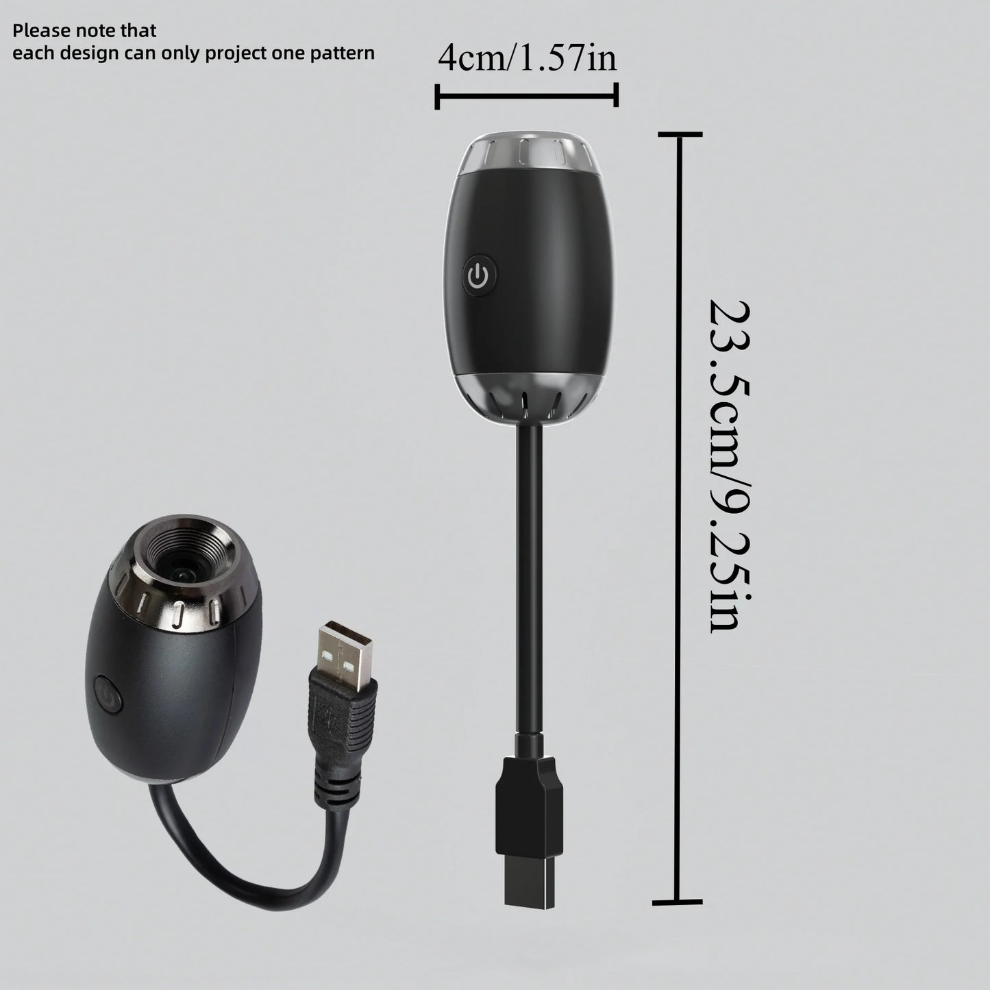 Mini USB-stjärnhimmelsprojektor med atmosfär vidvinkeldisplay för taket stjärnhimmel för spelrumsbelysning rumsdekoration väggpresent